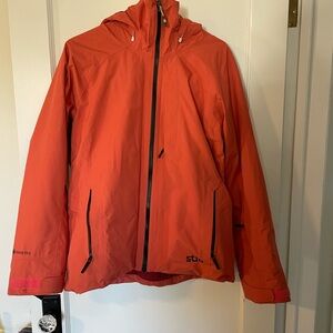 Stio Environ Orange Ski & Snow Jacket (insulated)